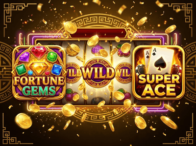 VIP 333 casino interface with gold chips and premium slots